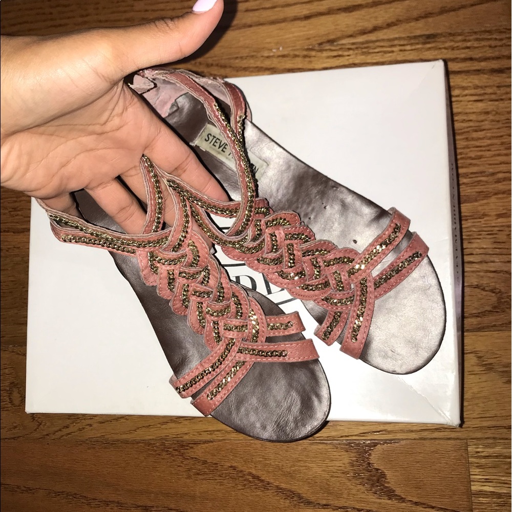 Pink sandals